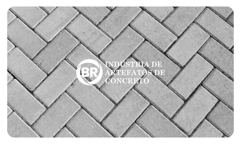 Paver Concreto Retangular